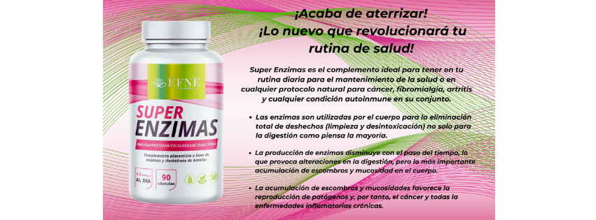 Enzimas Digestivas Naturales | EFNE – Fórmula Digestiva Avanzada