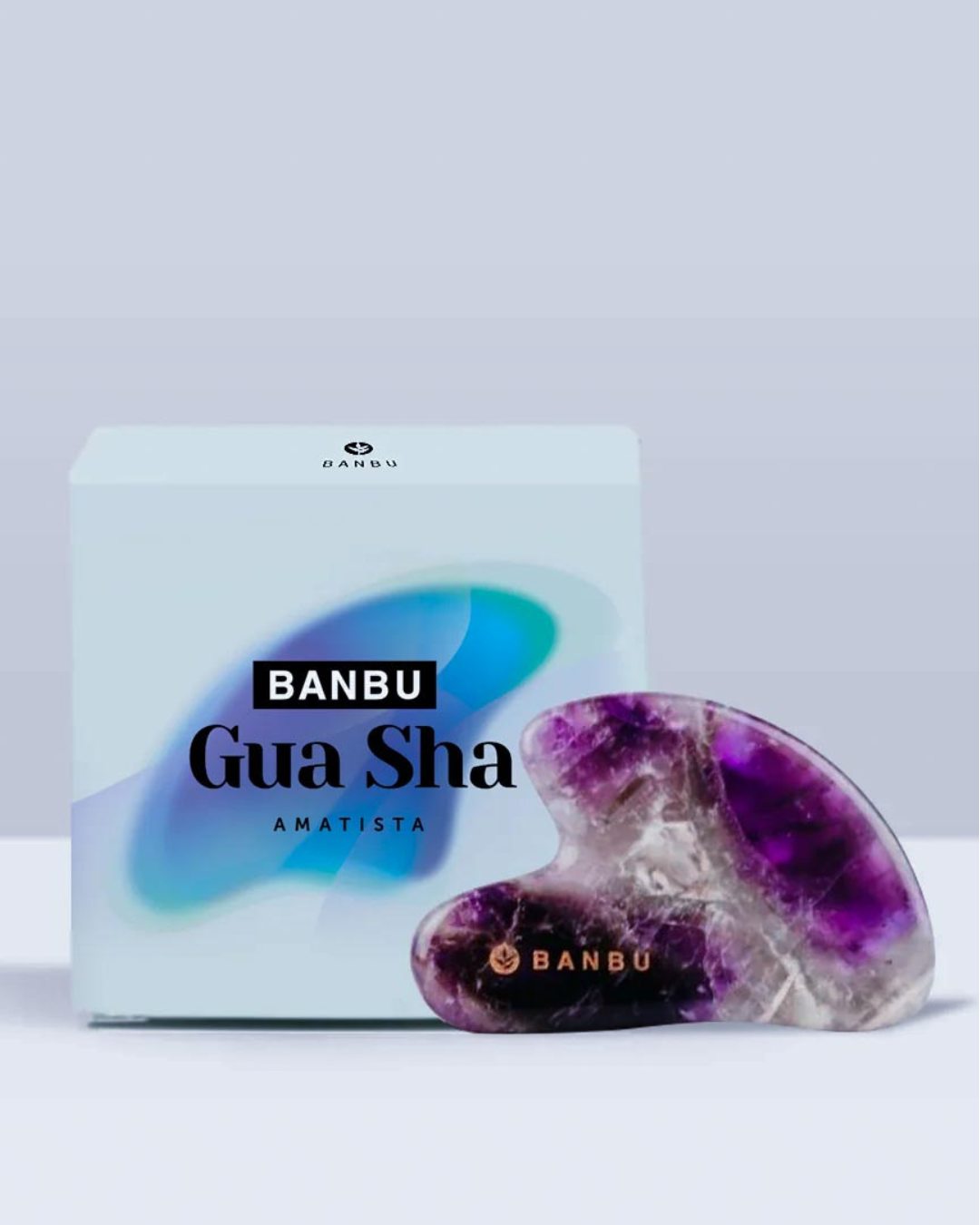 Gua Sha de Amatista - Montber Professional Brand