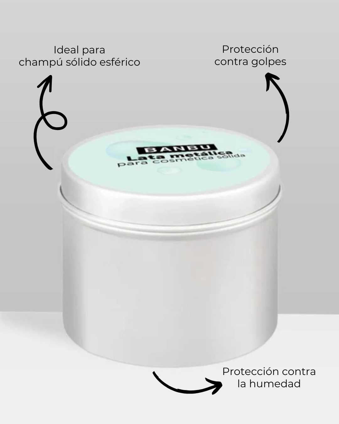 Lata para Champú - Montber Professional Brand