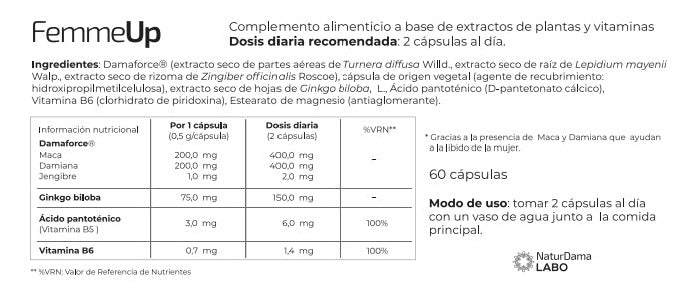 FemmeUp Libi2 – Female Vitality, Energy, and Libido