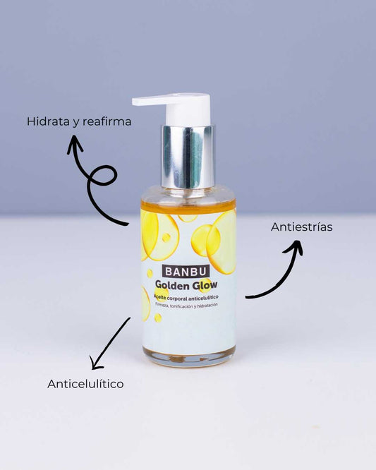 Aceite corporal Golden Glow - Montber Professional Brand