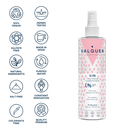 Acondicionador Bifásico Infantil (SIN Aclarado) - 300ml - Montber Professional Brand