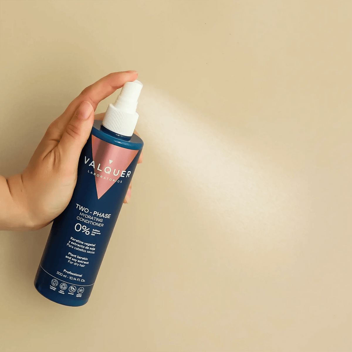 Acondicionador bifásico ultrahidratante para cabellos secos - 300 ml - Montber Professional Brand