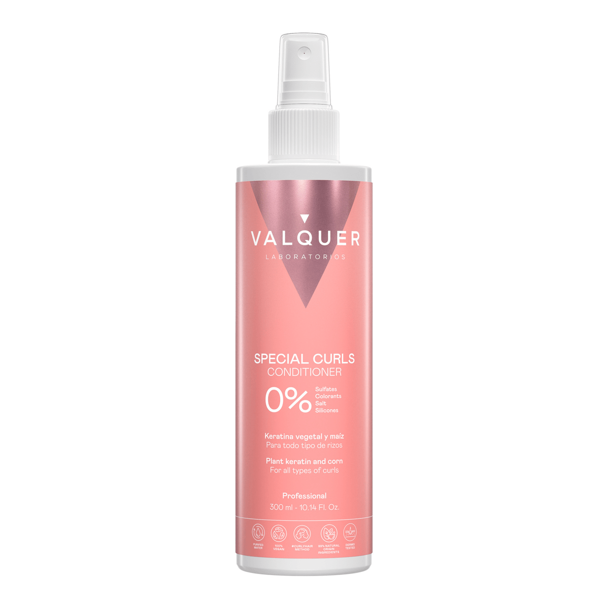 Acondicionador rizos apto para Método Curly (Sin Aclarado). Leave in - 300ml - Montber Professional Brand