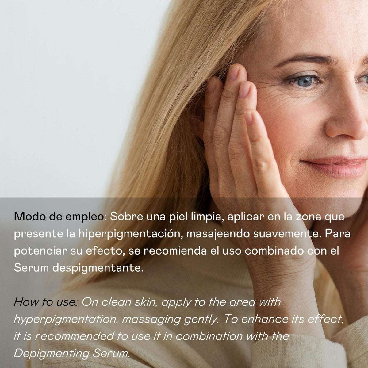 Activo facial despigmentante SPF 20 - 50 ml - Montber Professional Brand
