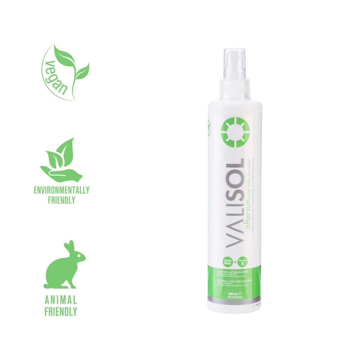 Aftersun aloe vera en spray - 300 ml - Montber Professional Brand