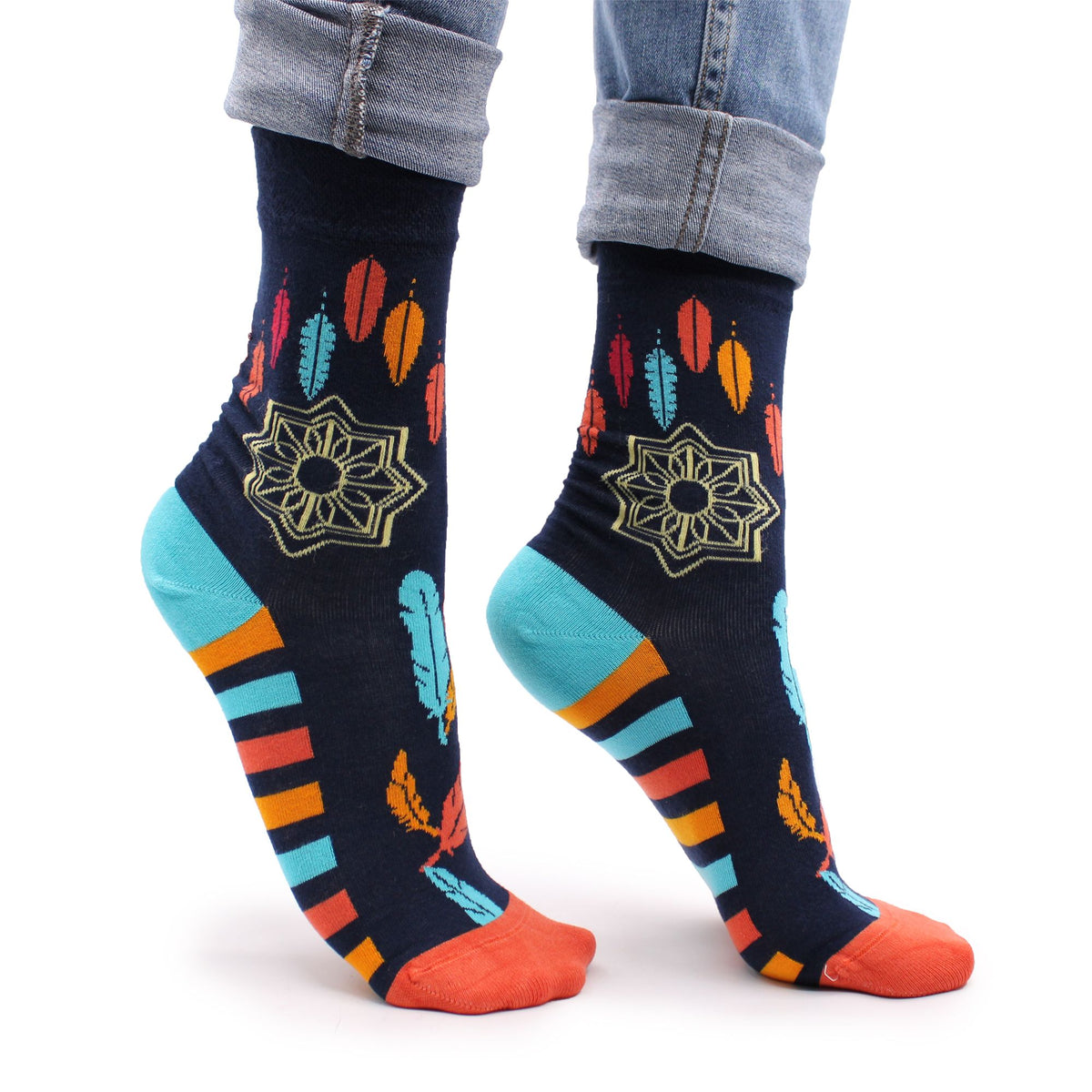 Calcetines de bambú Hop Hare - Atrapasueños (talla 36-40)
