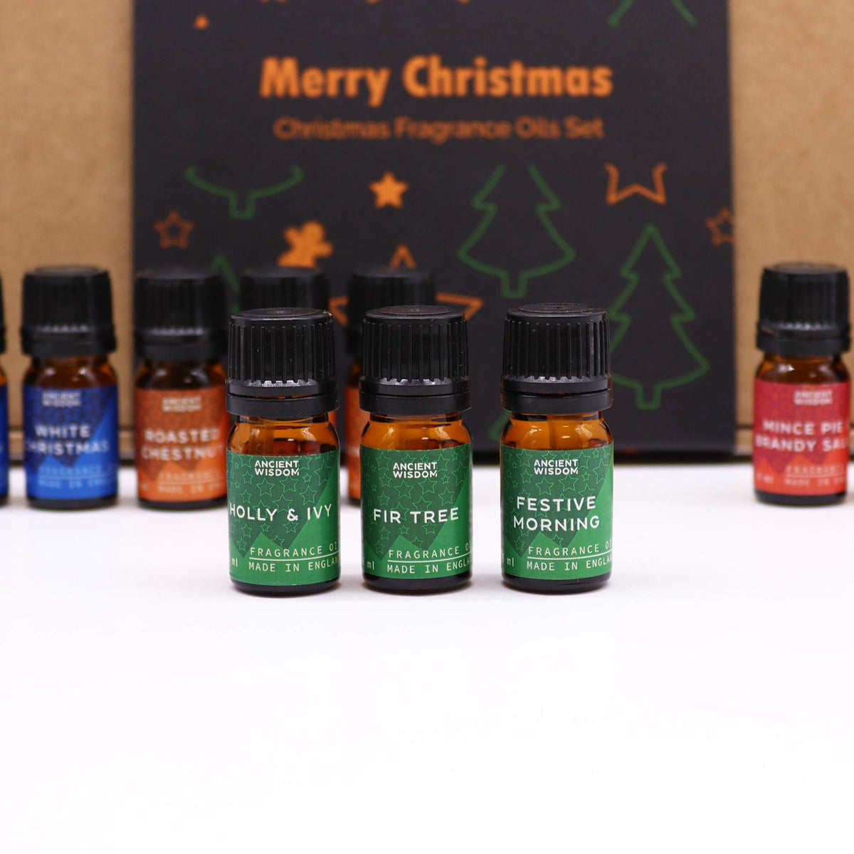 Set de 12 aceites de fragancia navideños Festive Delights, foto 4