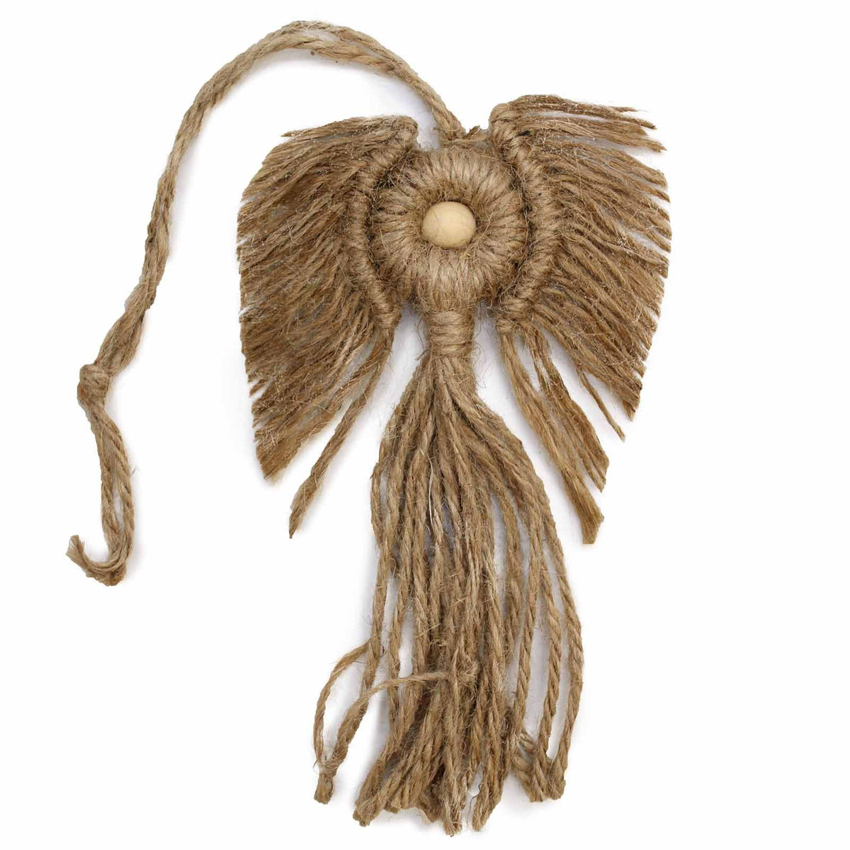 Ángel de macramé en caja de regalo - Rebelde