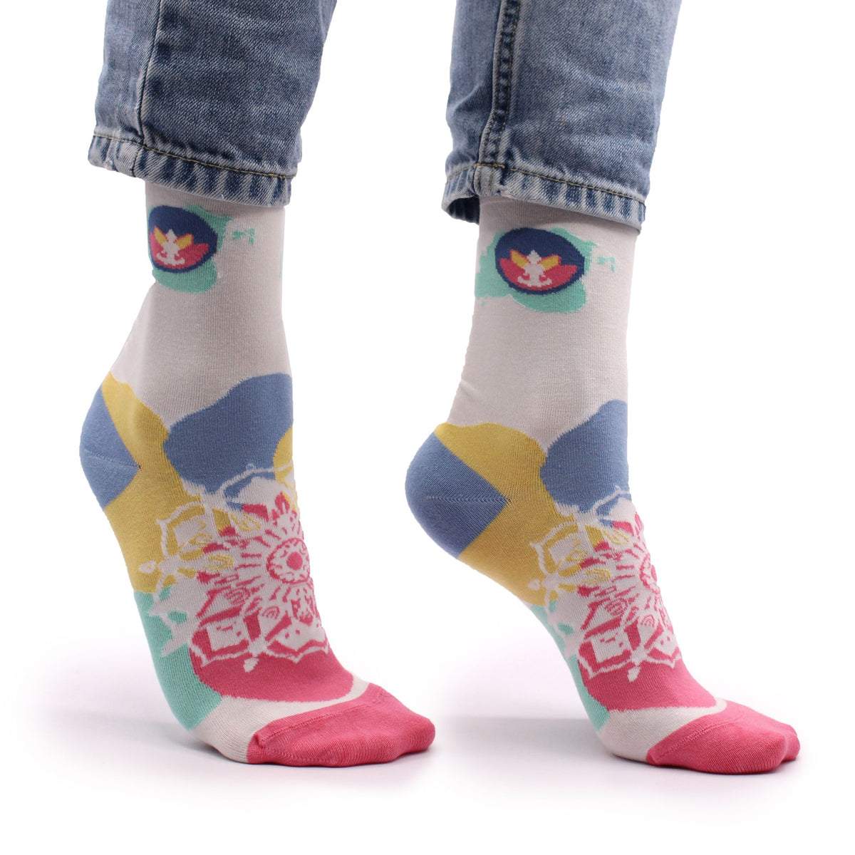 Calcetines de bambú Hop Hare - Meditación (talla 36-40)