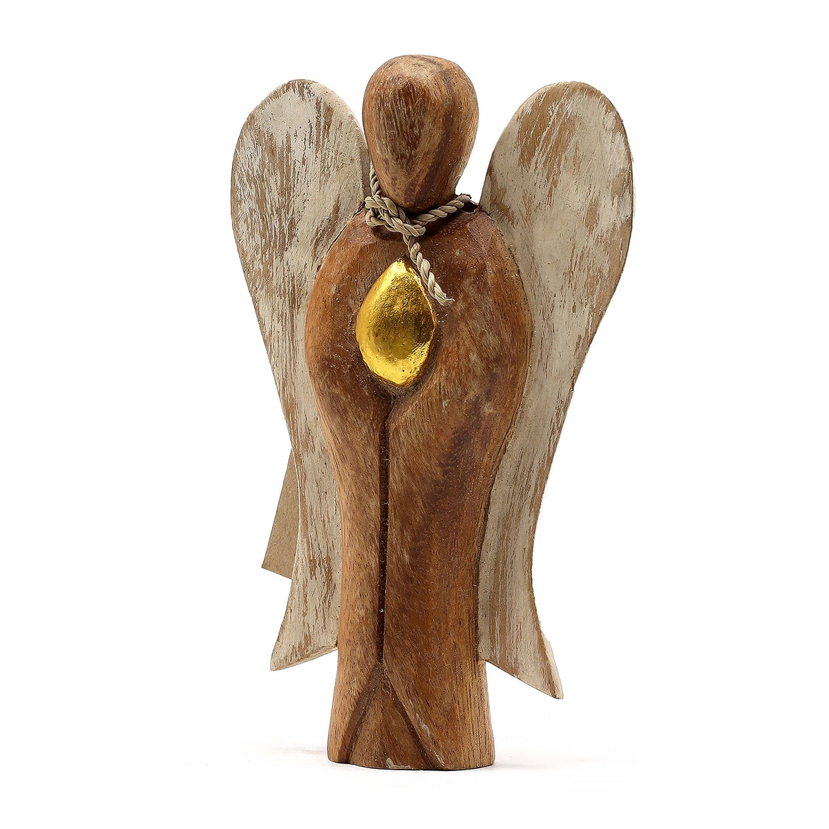 Ángel Hati-Hati tallado a mano 15 cm - Amor