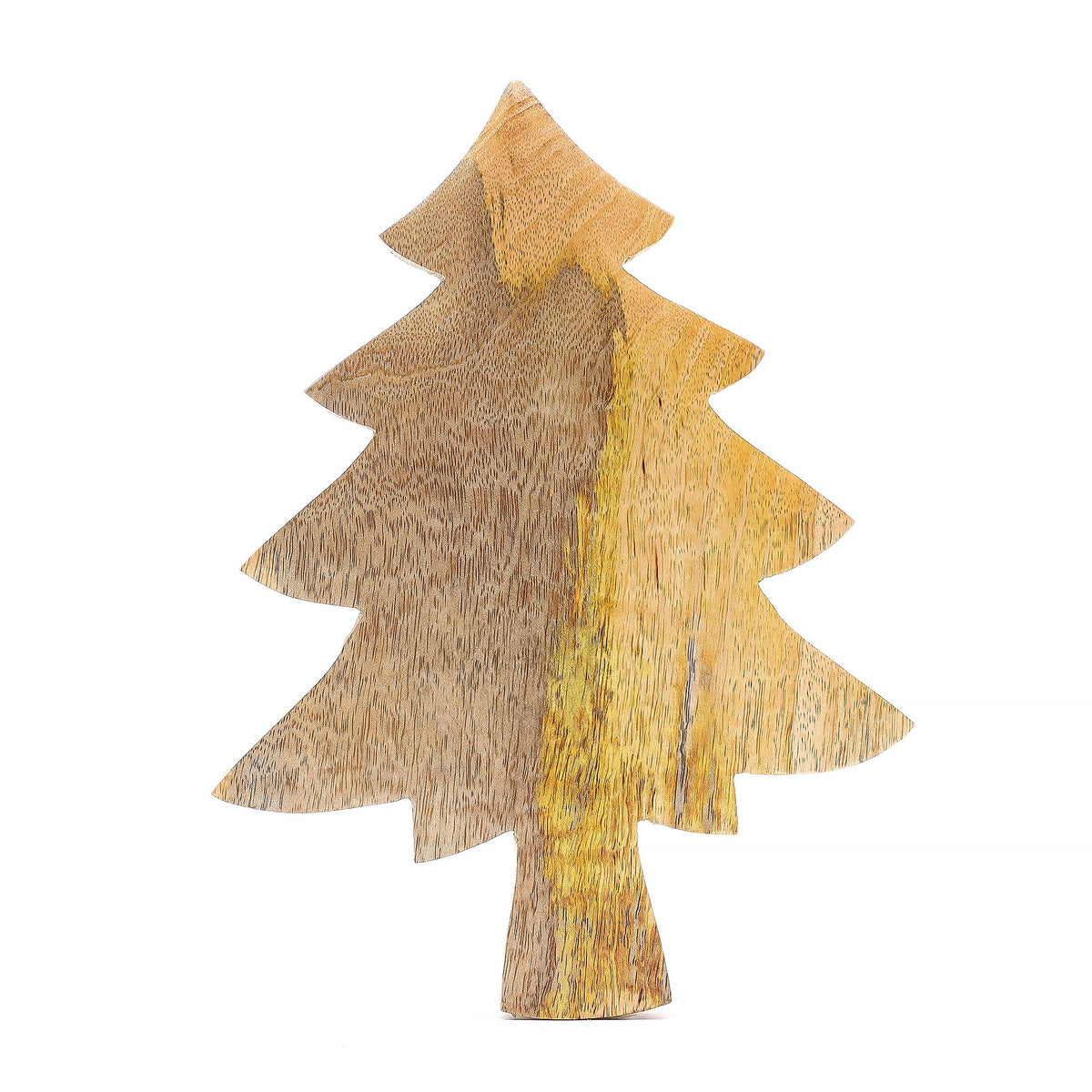 Cuenco de madera con forma de árbol 25 x 19 cm