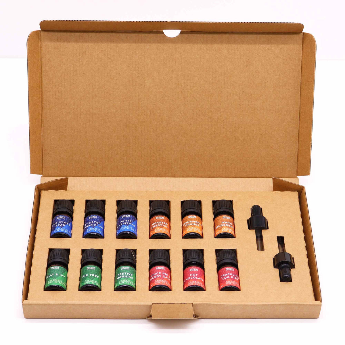 Set de 12 aceites de fragancia navideños Festive Delights, foto 7