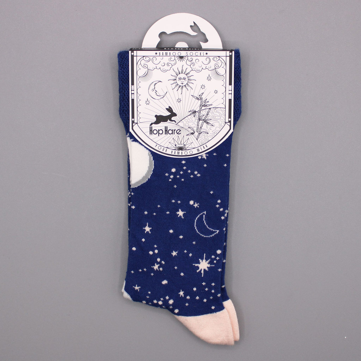 Calcetines de bambú Hop Hare - Moonwalk (talla 36-40)