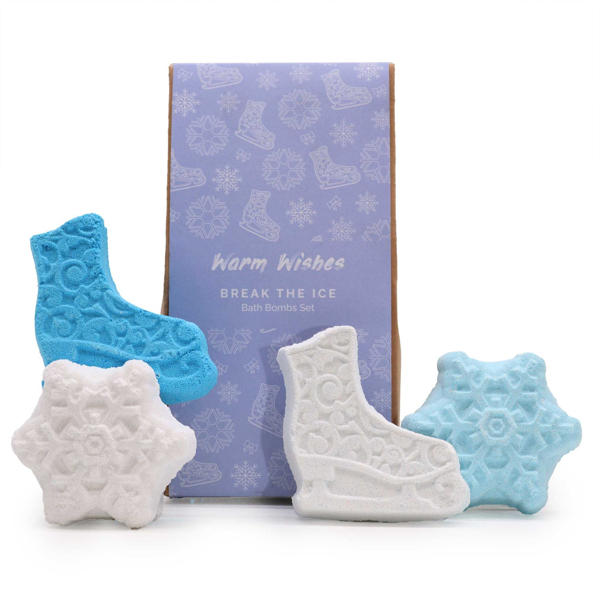 Pack de 4 bombas de baño navideñas - Break the Ice