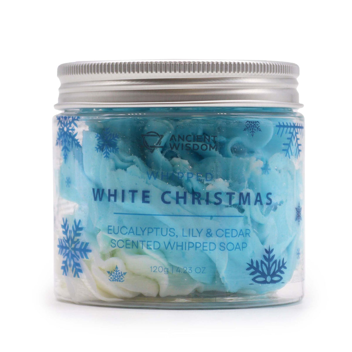 Jabón batido navideño Blanca Navidad de 120 g