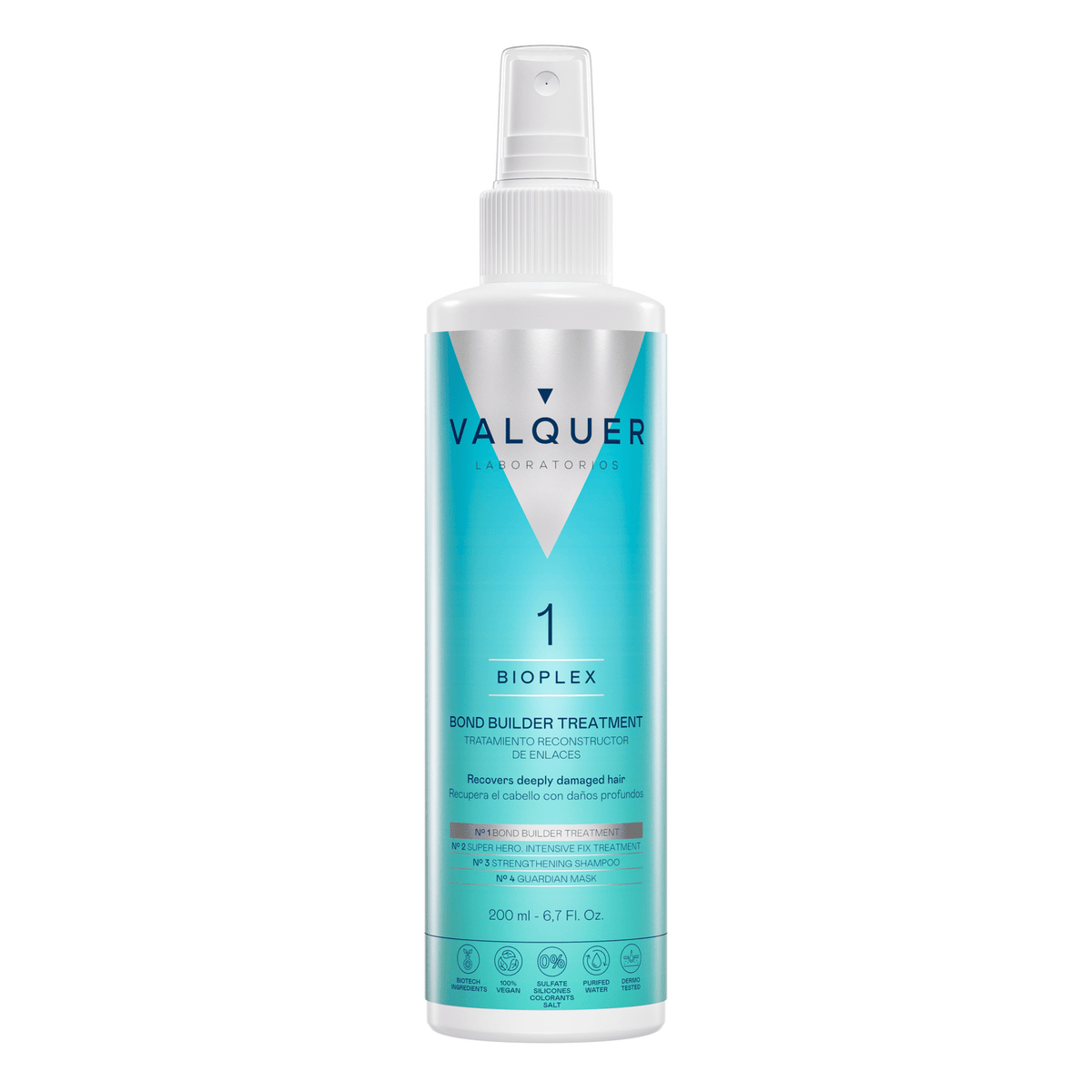 Bioplex Nº 1 - Tratamiento Reconstructor de Enlaces - 200 ml - Montber Professional Brand