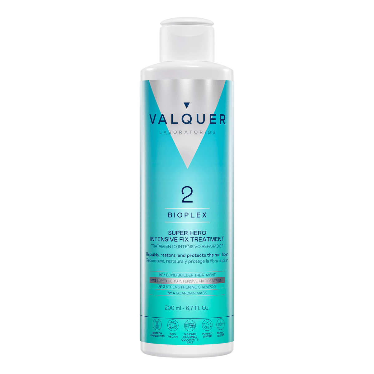 Bioplex Nº 2 - Tratamiento Intensivo Reparador - 200 ml - Montber Professional Brand