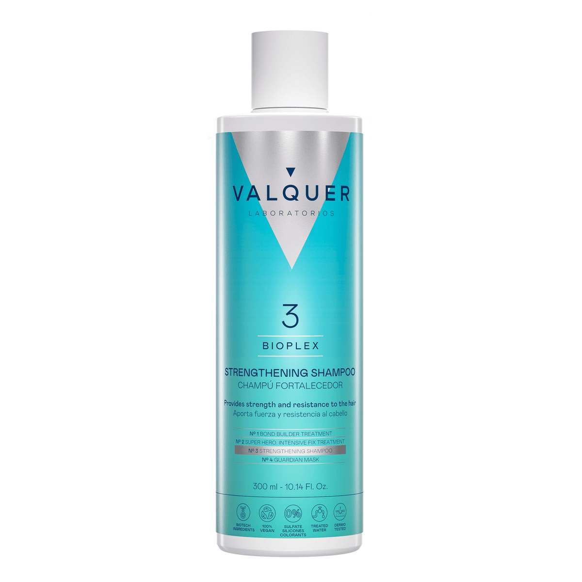 Bioplex Nº 3 - Champú Fortalecedor - 300 ml - Montber Professional Brand