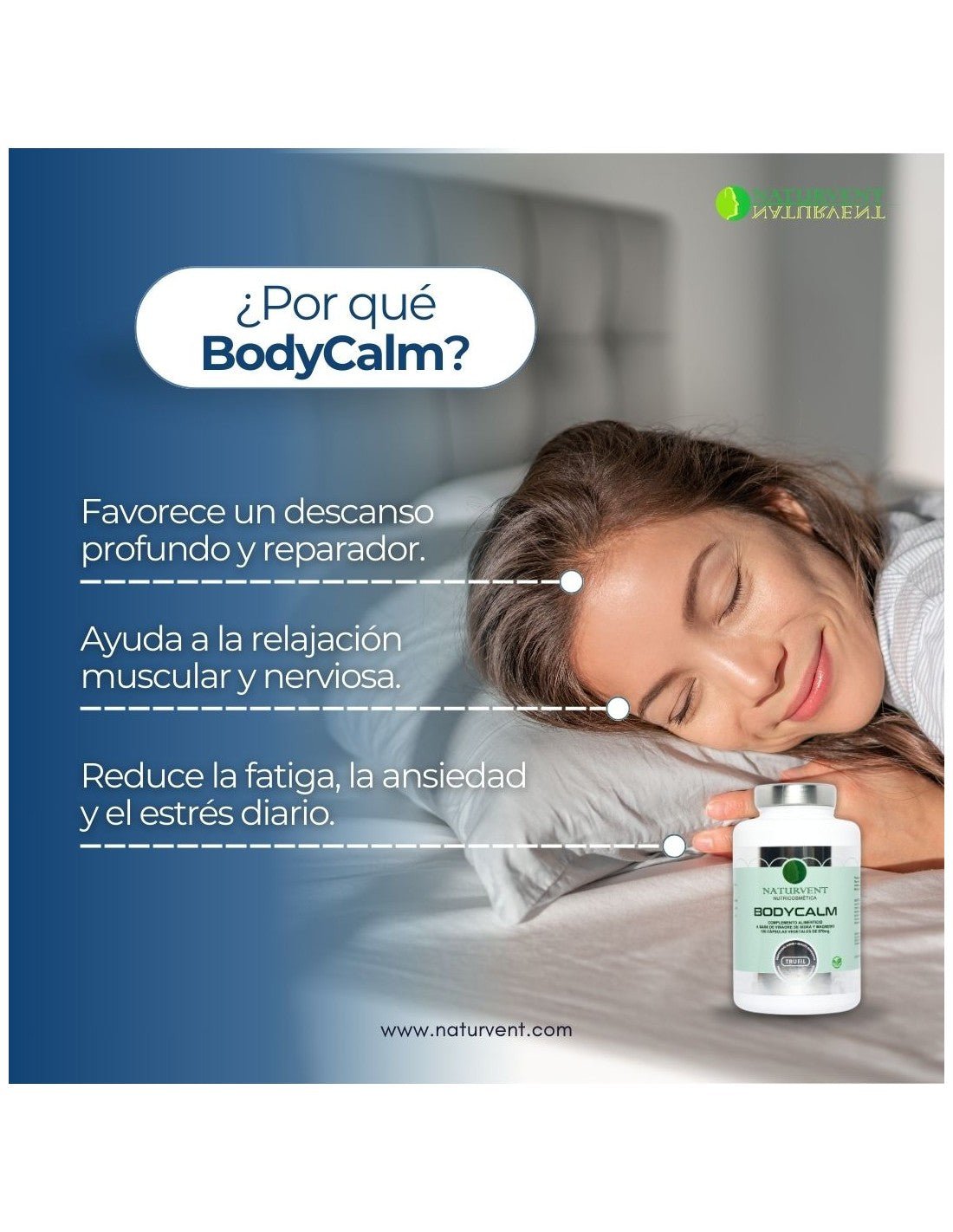 BODYCALM Ayuda a reducir el estrés y la ansiedad. - Montber Professional Brand
