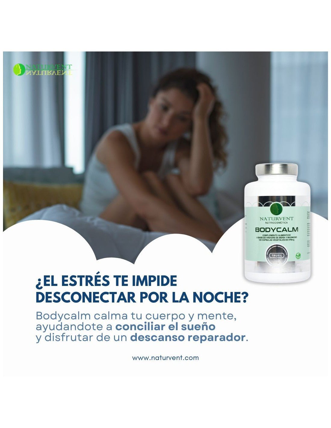 BODYCALM Ayuda a reducir el estrés y la ansiedad. - Montber Professional Brand