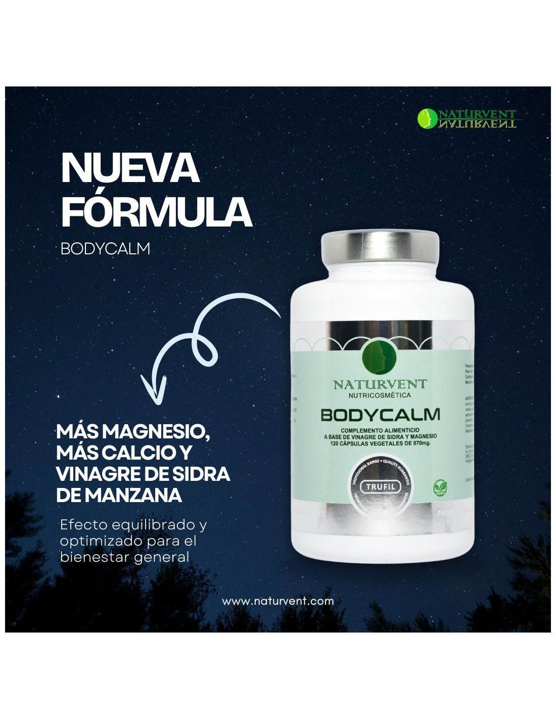 BODYCALM Ayuda a reducir el estrés y la ansiedad. - Montber Professional Brand
