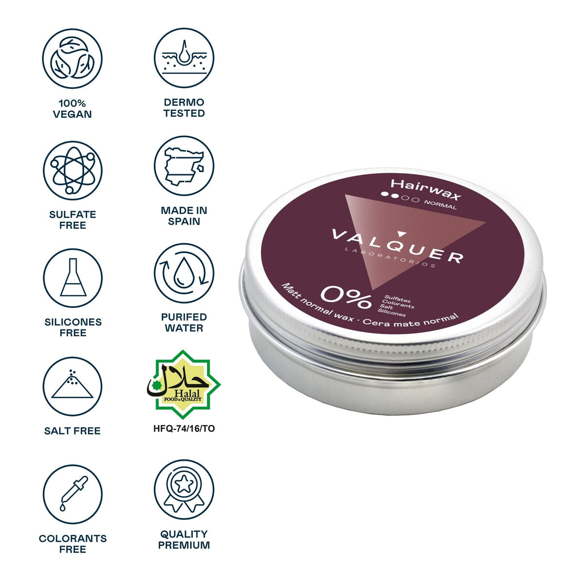 Cera capilar mate normal - 100 ml - Montber Professional Brand