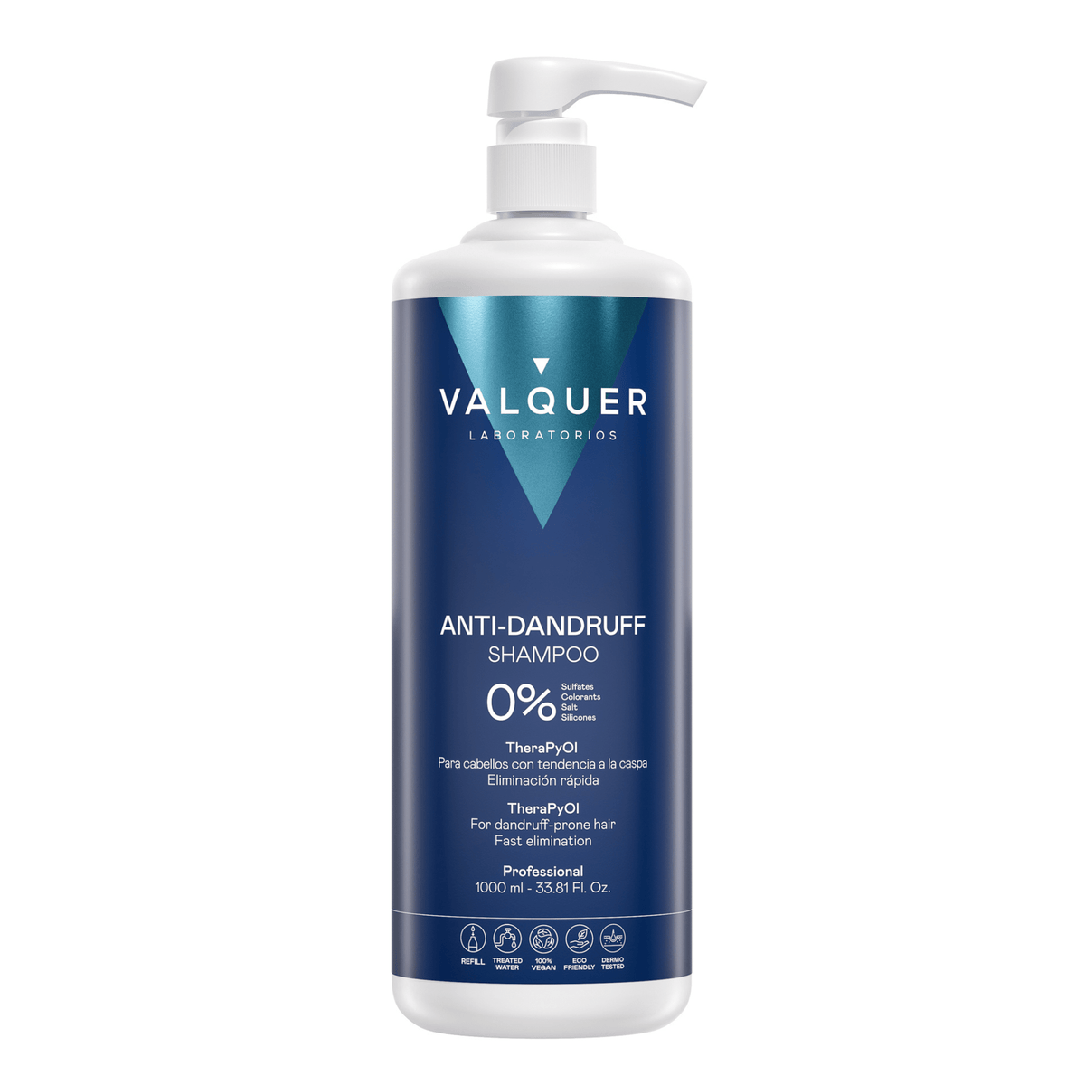Champú Anticaspa - 0% Sin Sulfatos ni sal - Montber Professional Brand