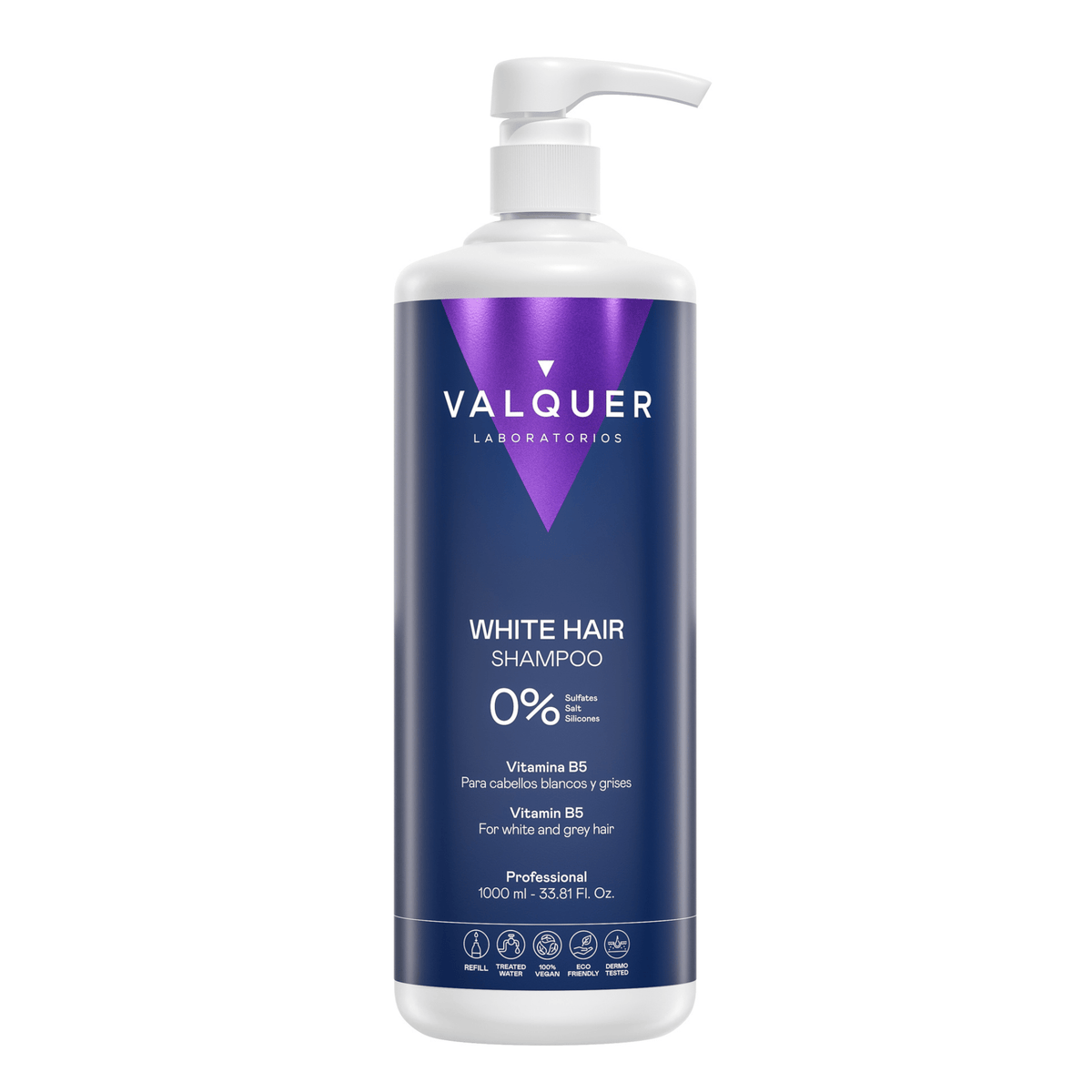 Champú cabello Blanco y Gris - 0% Sin Sulfatos - Montber Professional Brand