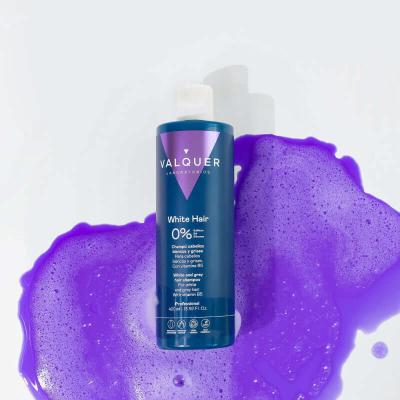 Champú cabello Blanco y Gris - 0% Sin Sulfatos - Montber Professional Brand