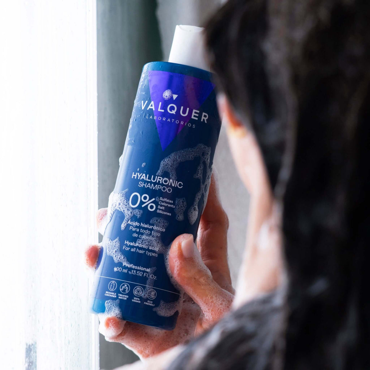 Champú con Ácido Hialurónico - 0% Sin Sulfatos - Montber Professional Brand