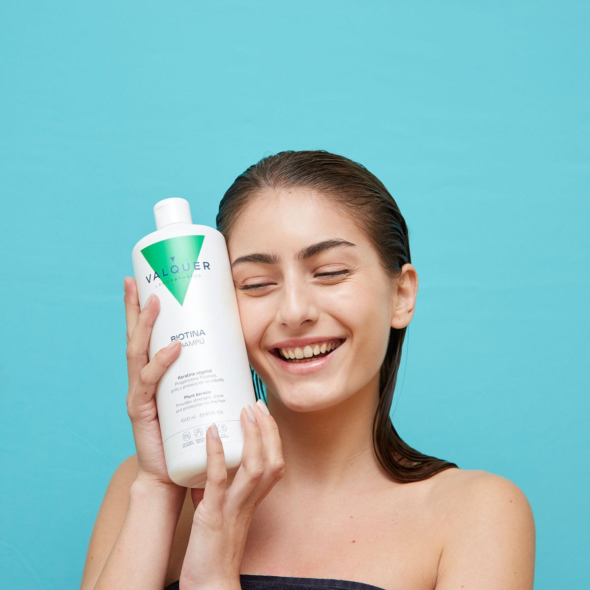Champú con Biotina & Keratina - 1000ml - Montber Professional Brand