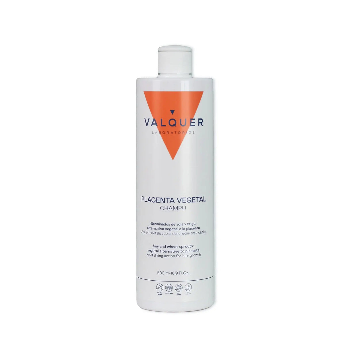 Champú de Placenta Vegetal. Combate: caída, caspa, grasa - 500 ml - Montber Professional Brand
