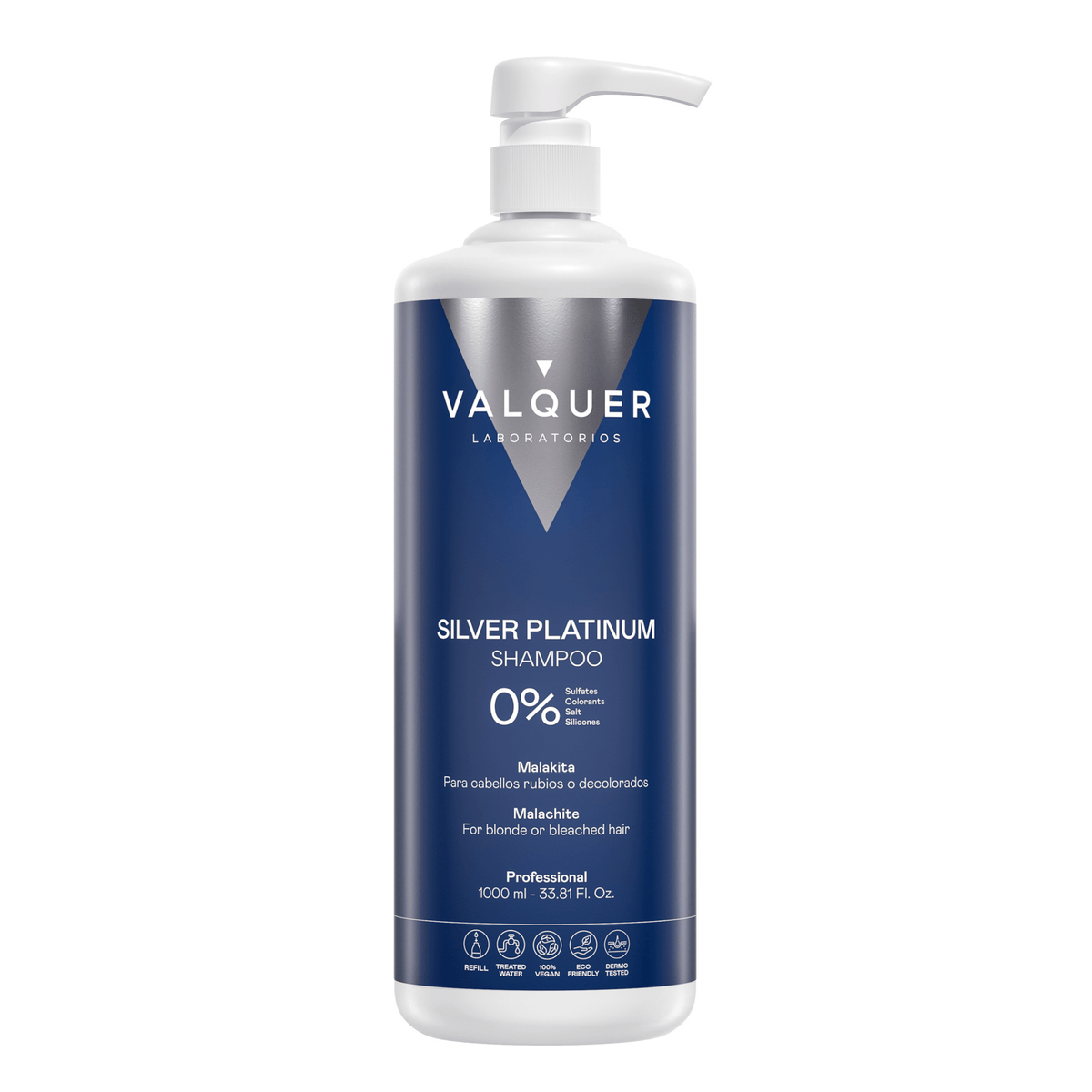 Champú Matizador 0% sin sulfatos - Silver Platinum - Montber Professional Brand