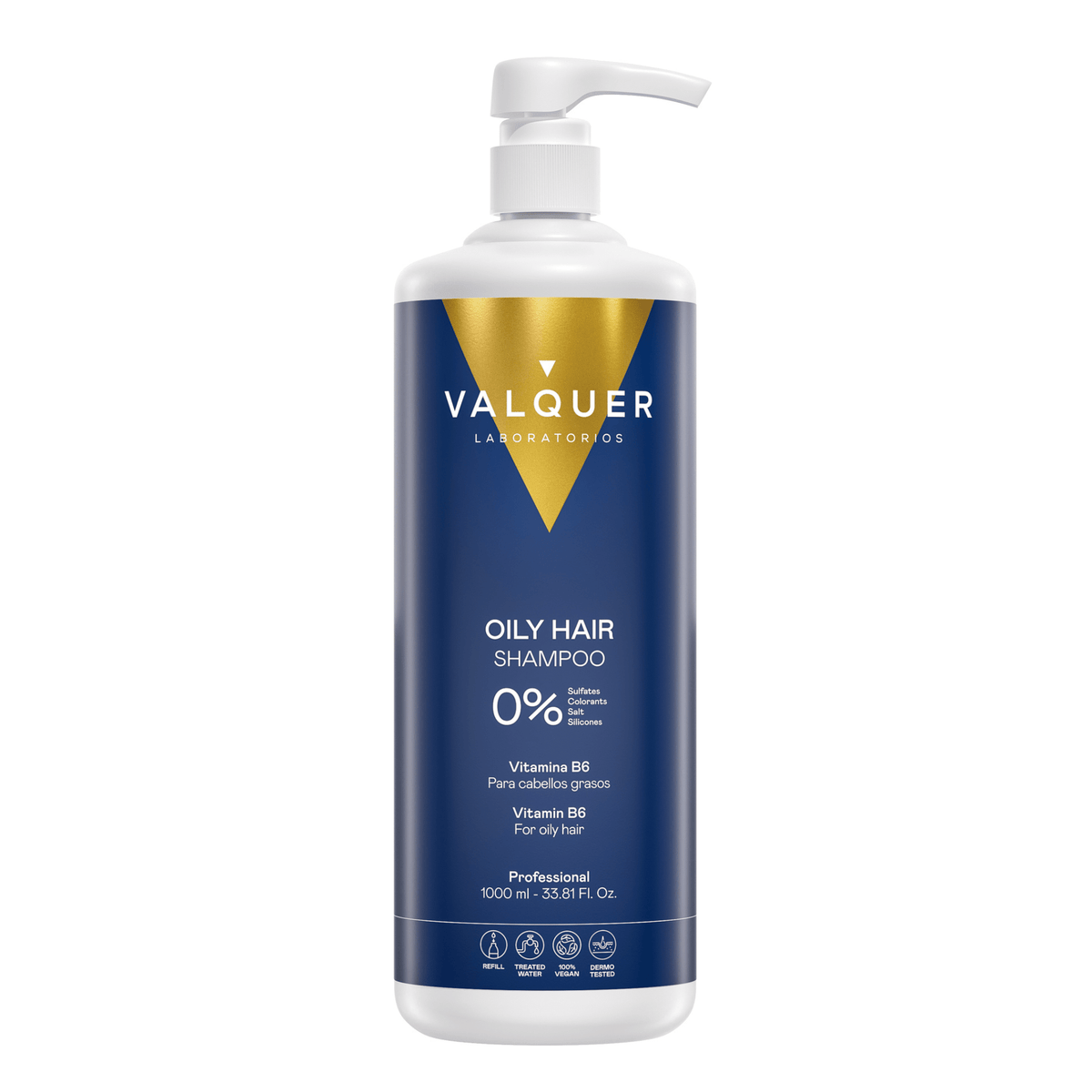 Champú para Cabello Graso - 0% Sin Sulfatos - Montber Professional Brand