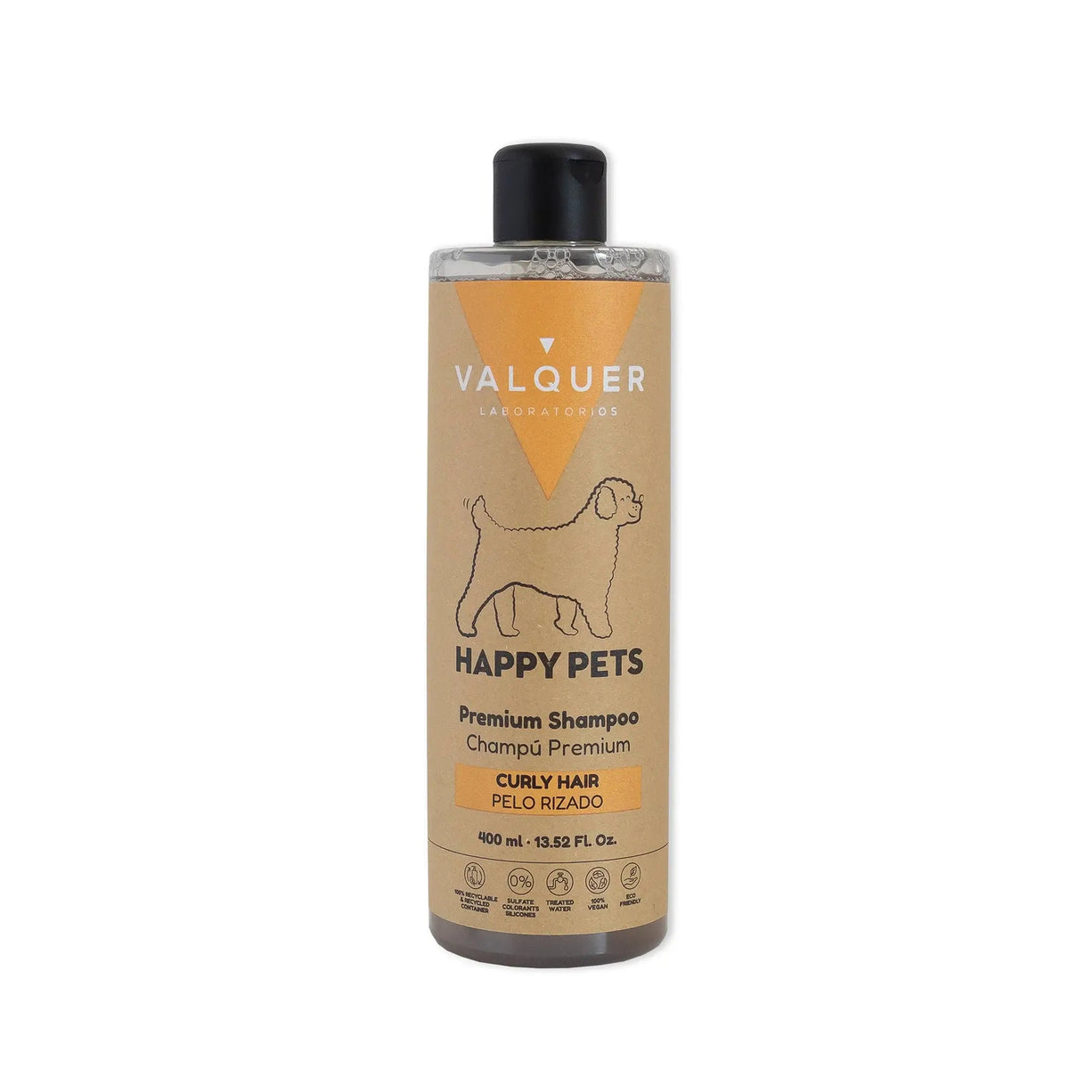 Champú Premium para Mascotas de Pelo Rizado - 400 ml - Montber Professional Brand