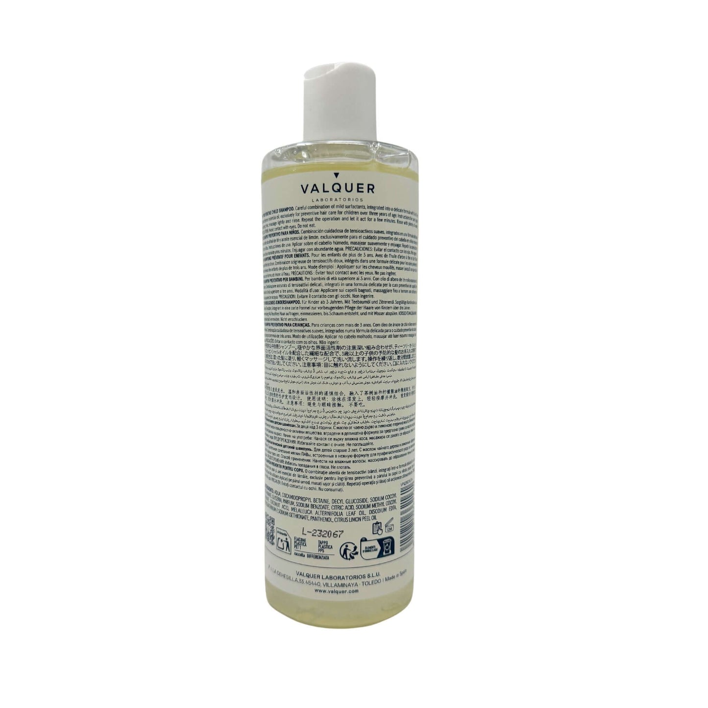 Champú preventivo infantil - 400 ml - Montber Professional Brand