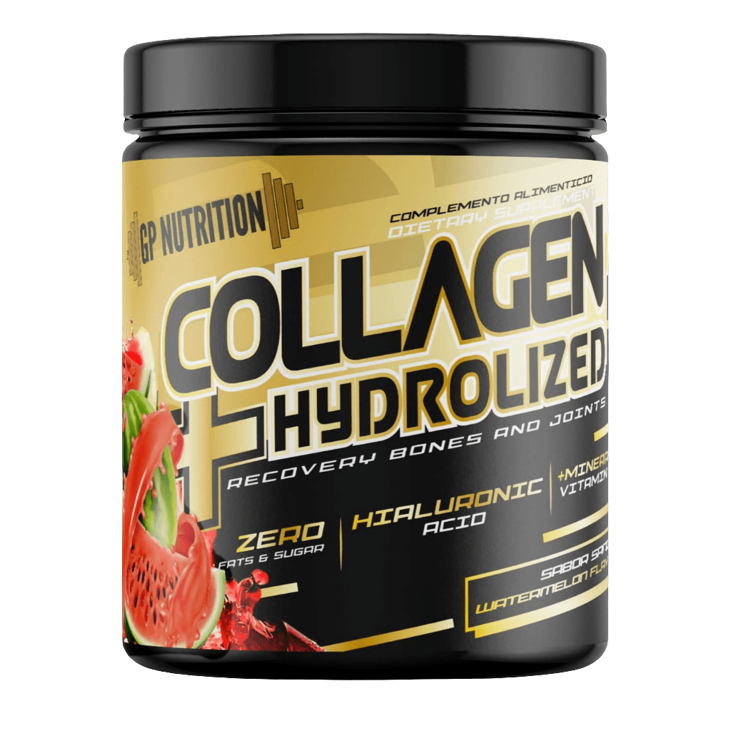 COLÁGENO HIDROLIZADO+ÁCIDO HIALURÓNICO+MAGNESIO+VITAMINA C GP NUTRITION