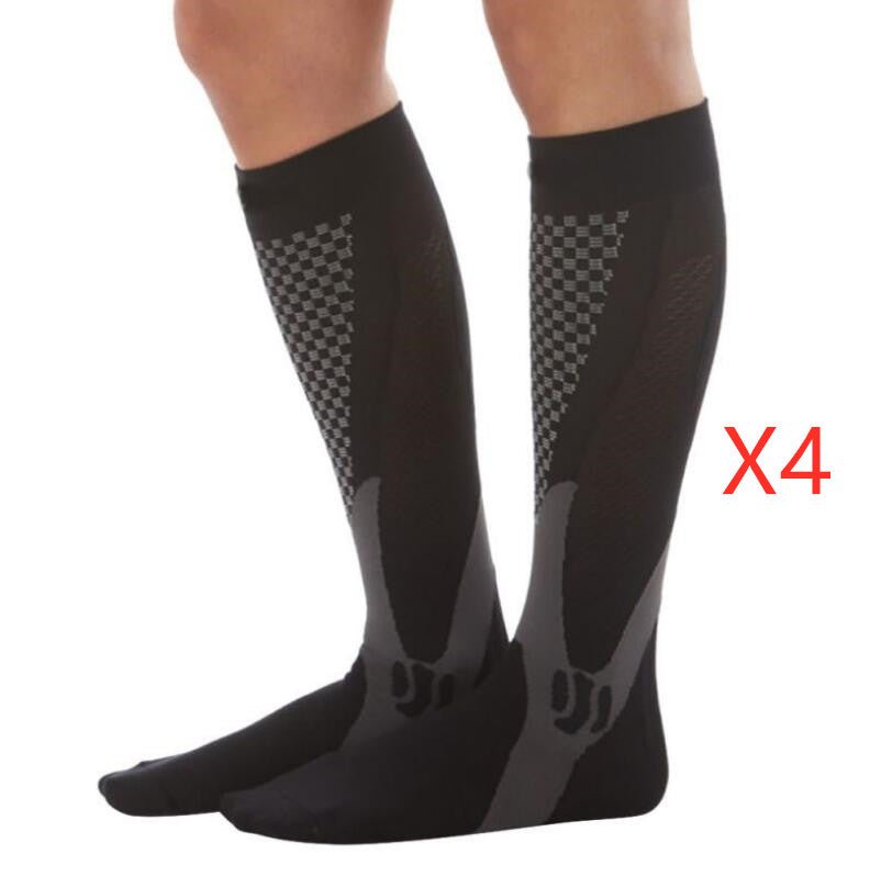 Compression Socks For Men&Women Best Graduated Athletic Fit For Running Flight Travel Boost Stamina Circulation&Recovery Socks - Montber Professional Brand