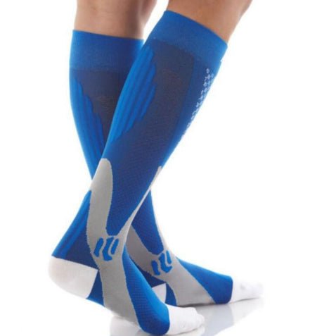 Compression Socks For Men&Women Best Graduated Athletic Fit For Running Flight Travel Boost Stamina Circulation&Recovery Socks - Montber Professional Brand