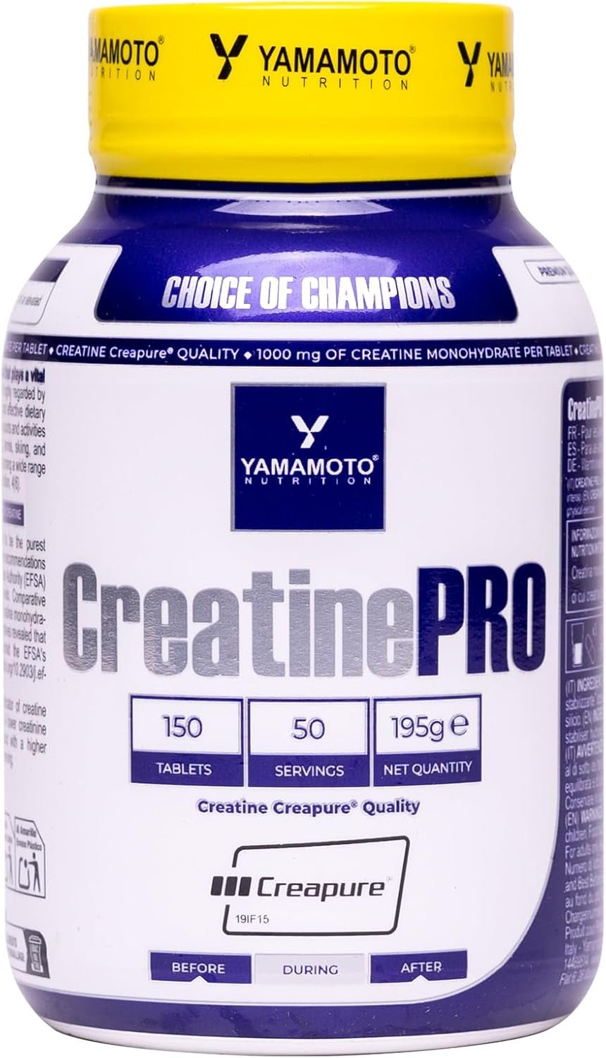 Creatina Monohidrato Creapure© 150 Comprimidos - Montber Professional Brand