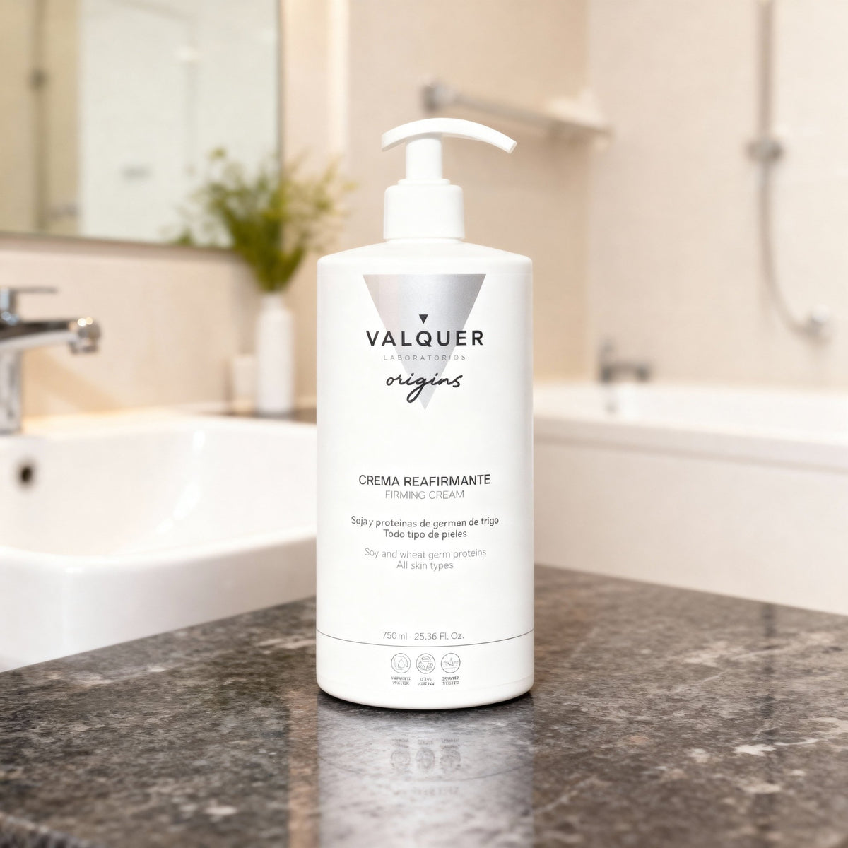 Crema Corporal Reafirmante con Soja y Proteínas de Germen de Trigo - Montber Professional Brand