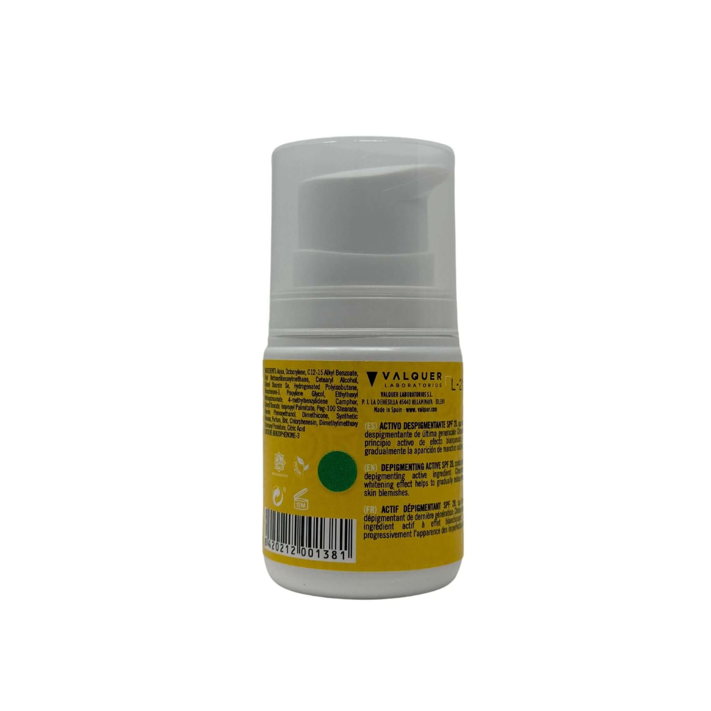 Crema facial Activo despigmentante SPF 20 - 50 ml - Montber Professional Brand