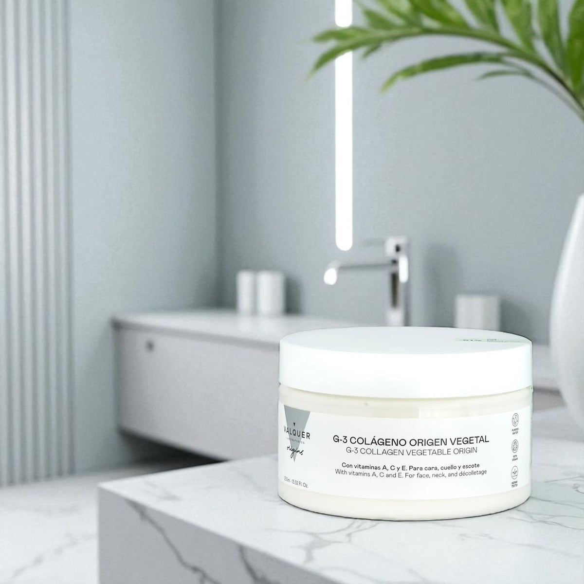 Crema facial G-3 con colágeno vegetal Valquer - imagen 4