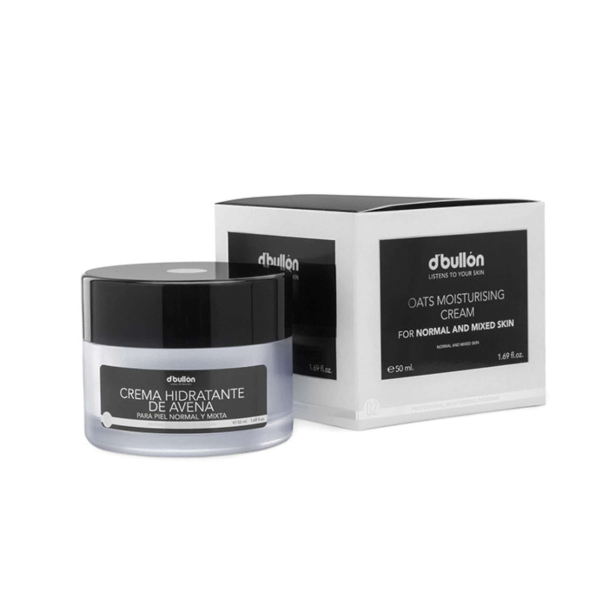 Crema facial hidratante de Avena - Montber Professional Brand