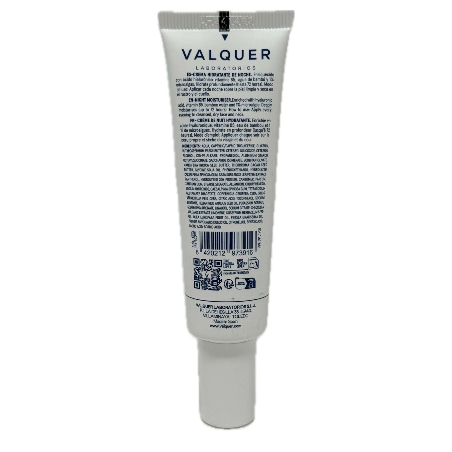 Crema Hidratante de Noche Edición Limitada - 30 ml - Montber Professional Brand