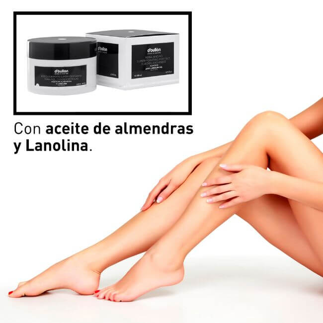 Crema reequilibrante superhidratante para pies, codos y rodillas - 200 ml - Montber Professional Brand