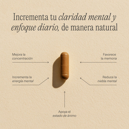 FemmeUp Clarity – Concentración y Claridad Mental con Rhodiola