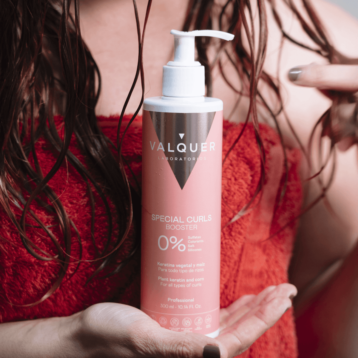 Gel booster (Activador de Rizos) apto Método Curly - 300ml - Montber Professional Brand