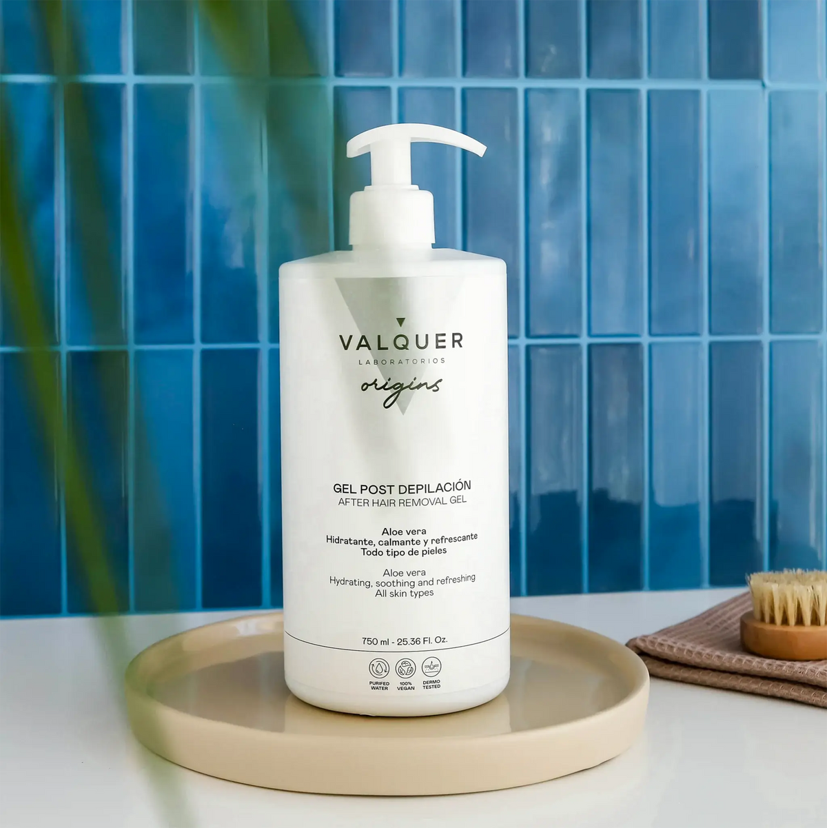 Gel postdepilación con aloe vera - 750 ml - Montber Professional Brand